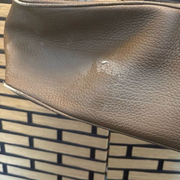 Dooney‎ & Bourke Tan Hobo Style Shoulder Bag - Picture 6 of 9